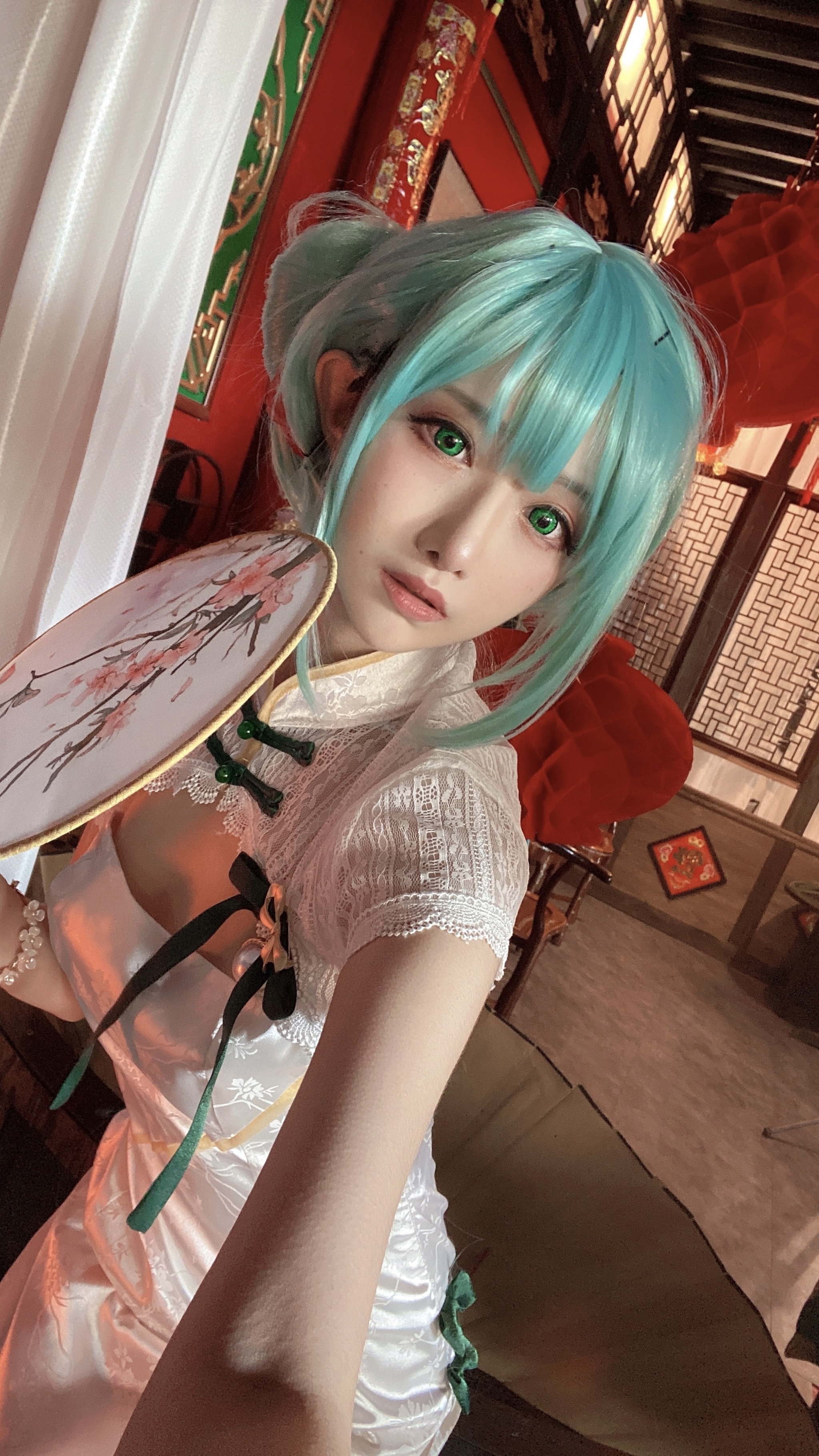 Shika小鹿鹿 - NO.106 初音 韶华 [13P2V]-XikXak